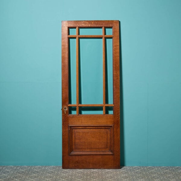 Exterior Margin Glazed Edwardian Oak Door