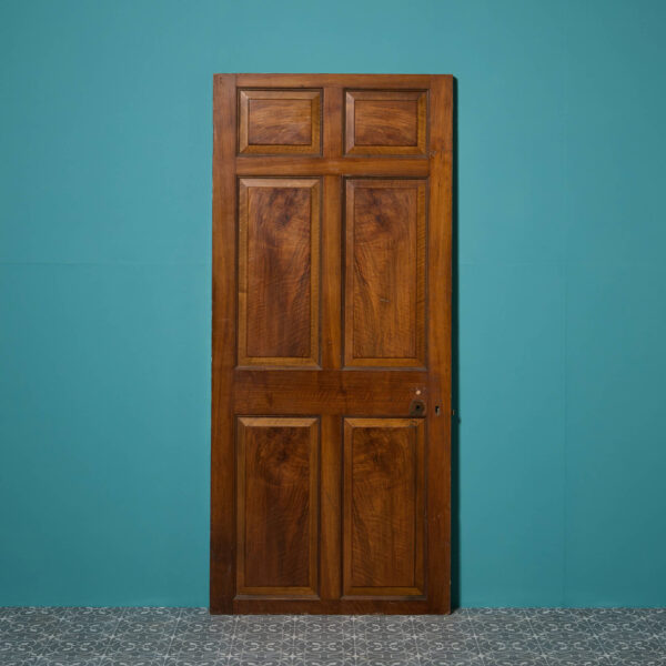 Reclaimed Georgian Walnut Veneer Internal Door