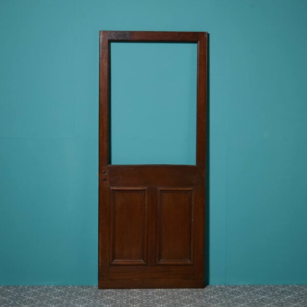 Unglazed Reclaimed Mahogany Door