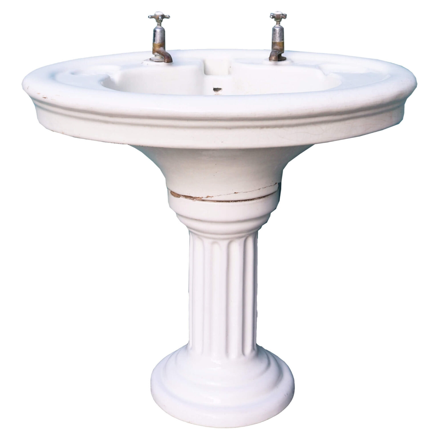Doulton & Co Antique Pedestal Sink - UK Architectural Heritage
