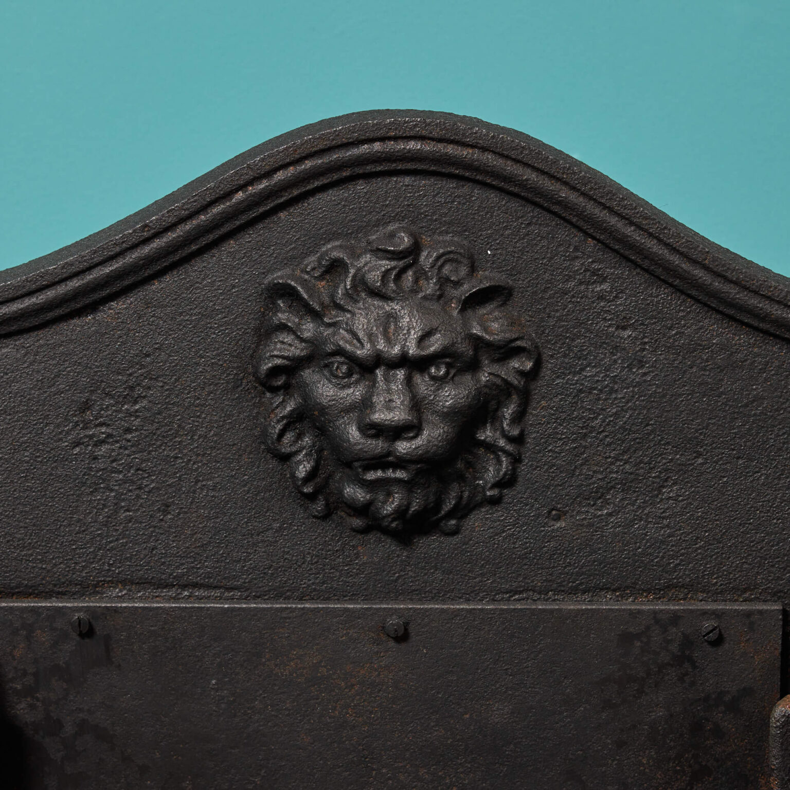 Victorian Cast Iron Fire Grate with Lion Paws UK Architectural Heritage