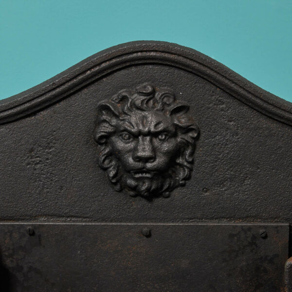 Victorian Cast Iron Fire Grate with Lion Paws