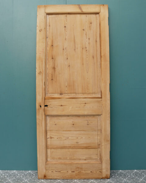 Antique 2-Panel English Pine Internal Door