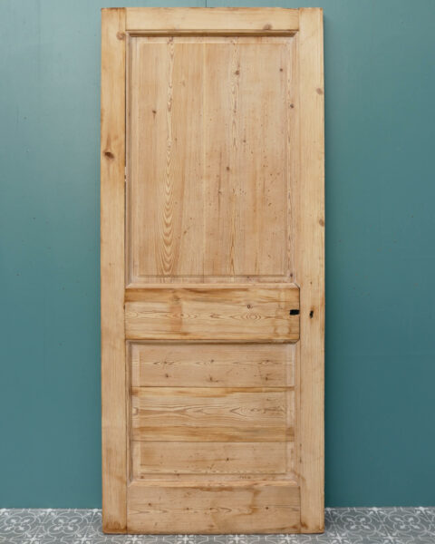 Antique 2-Panel English Pine Internal Door