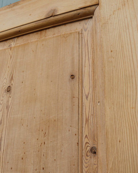 Antique 2-Panel English Pine Internal Door