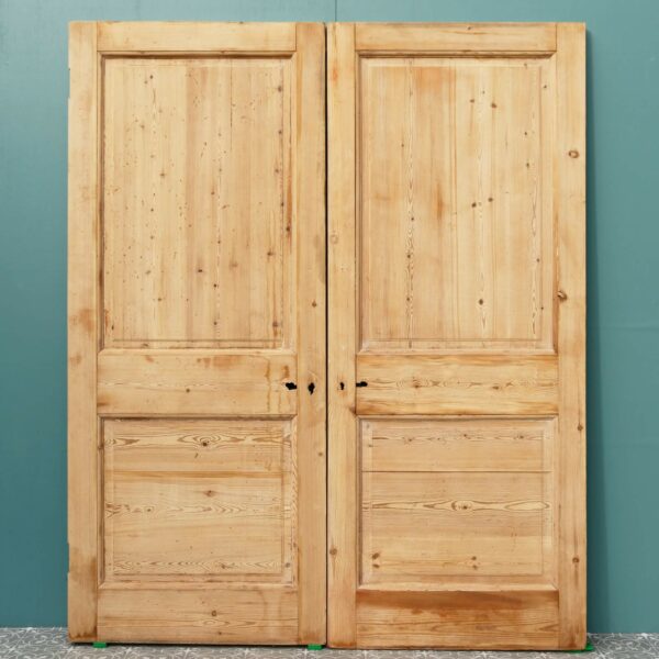 Reclaimed Victorian Pine Internal Double Doors