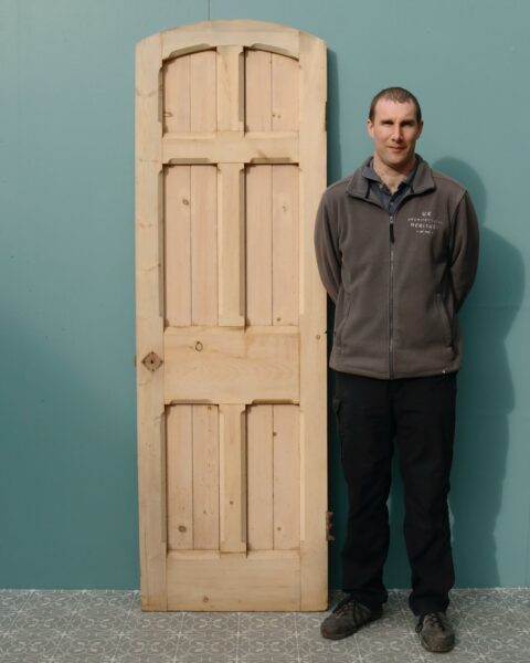 Reclaimed Pine Arched Internal Door