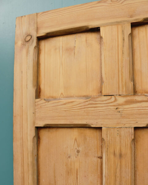 Reclaimed 6-Panel Victorian Pine Internal or Exterior Door