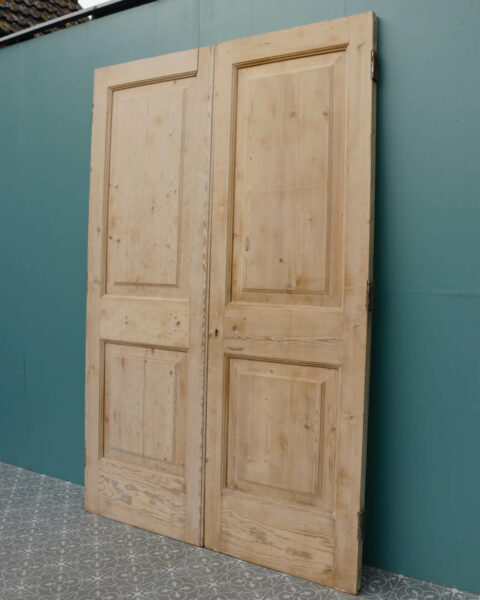 Reclaimed External Pine Double Doors