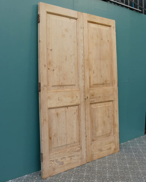 Reclaimed External Pine Double Doors