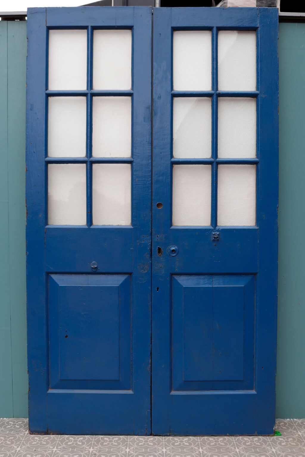 Set of Reclaimed Oak Glazed Doors UK Heritage