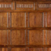 Two Dado Height Reclaimed Oak Panels