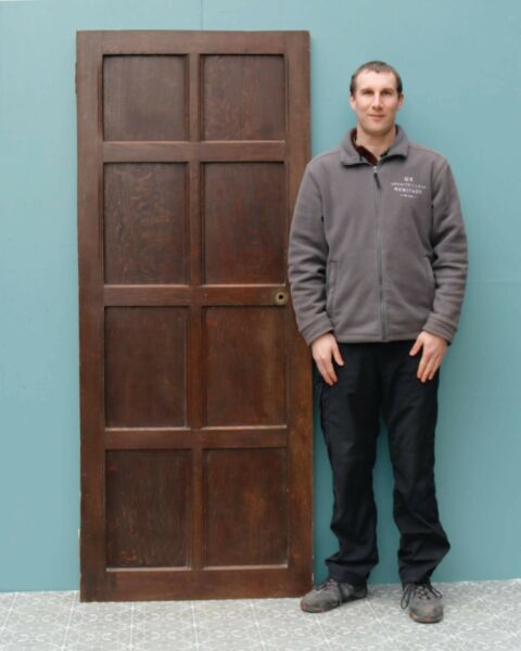Reclaimed 8-Panel Oak Victorian Internal Door