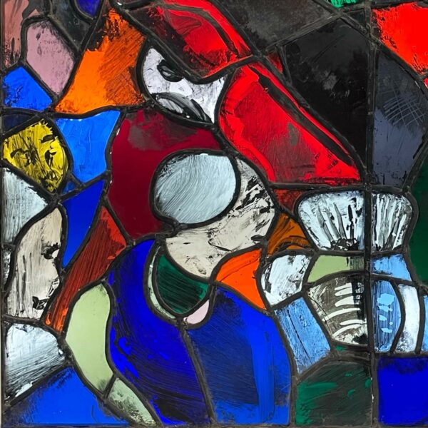 Patrick Reyntiens (B.1925) Abstract Stained Glass Window