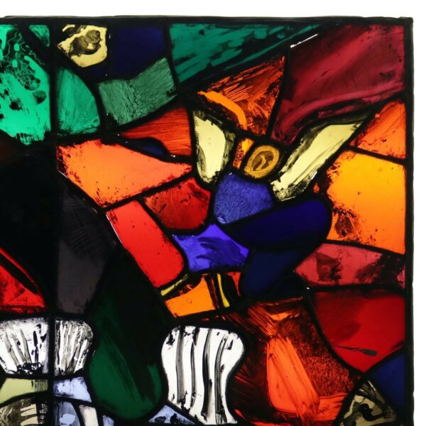 Patrick Reyntiens (B.1925) Abstract Stained Glass Window