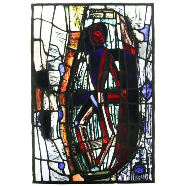 Patrick Reyntiens (B.1925) Figurative Stained Glass Window