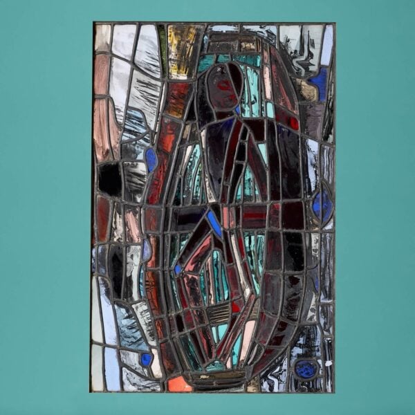 0_33096-1 Patrick Reyntiens (B.1925) Figurative Stained Glass Window