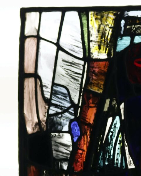 Patrick Reyntiens (B.1925) Figurative Stained Glass Window