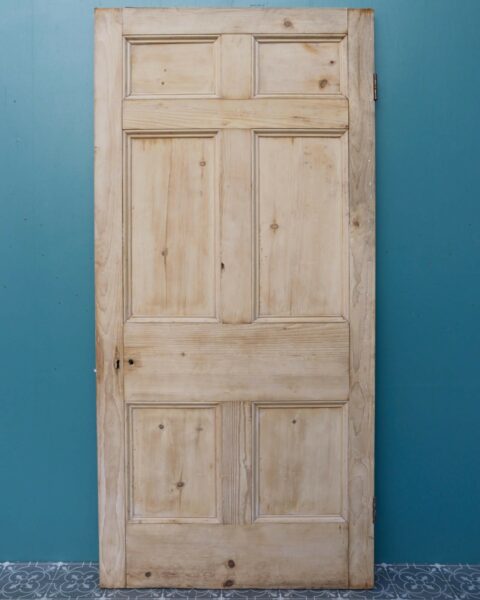 Georgian Reclaimed Stripped Pine Internal Door