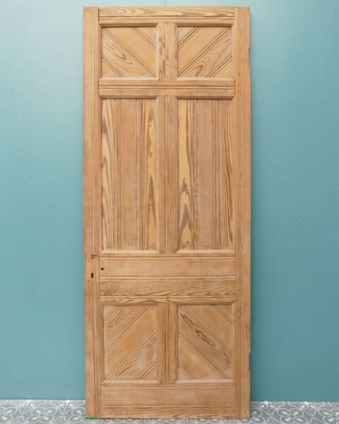 Victorian Pitch Pine 6-Panel Internal Door