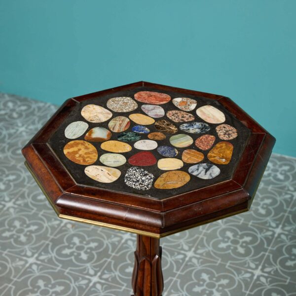 19th Century Antique Specimen Marble Table