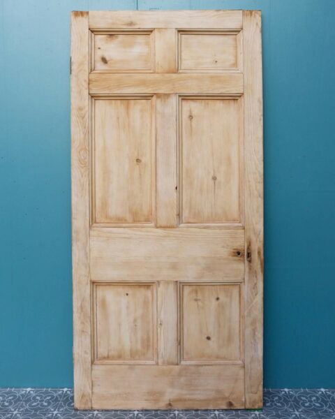 Georgian Reclaimed Stripped Pine Internal Door