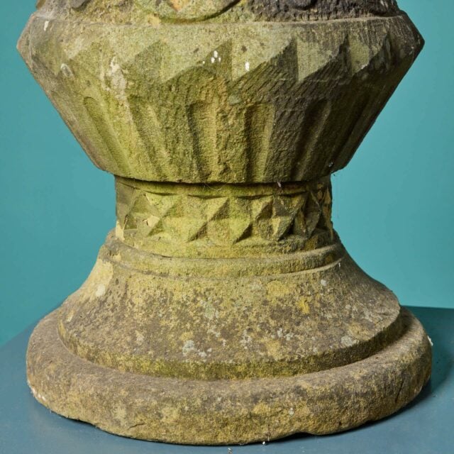 Antique Carved York Stone Bird Bath UK Architectural Heritage