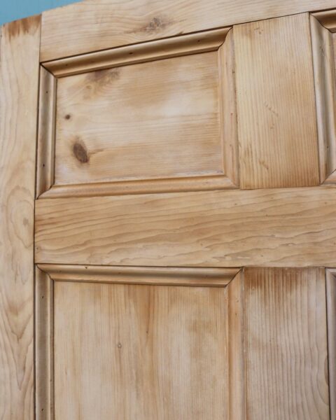 Georgian Reclaimed Stripped Pine Internal Door