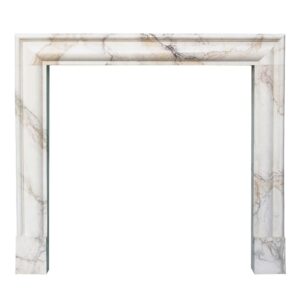 Bolection Style Marble Effect Fireplace
