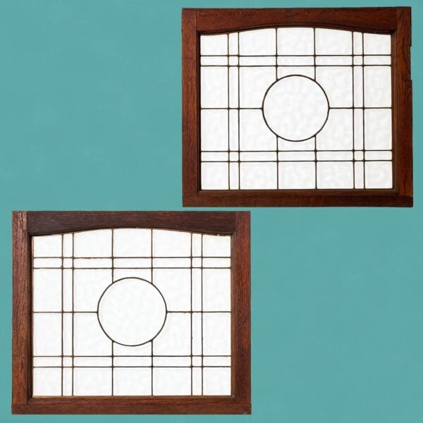 Pair of Reclaimed Copperlight Windows