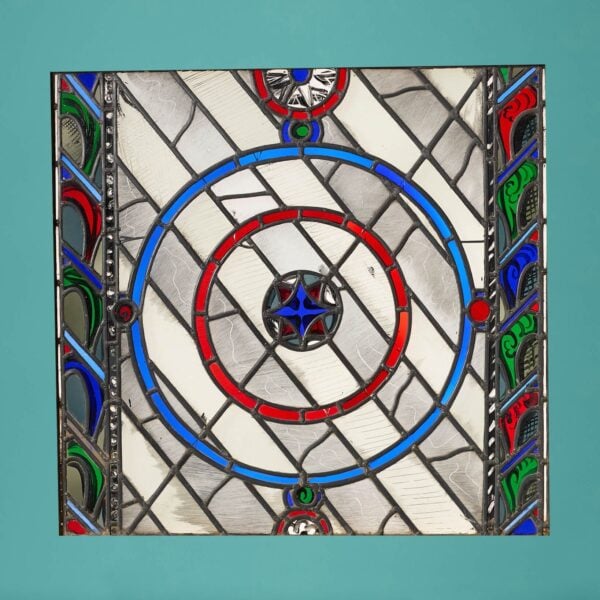 0_33244-BLUE Patrick Reyntiens (B.1925) Contemporary Stained Glass Window