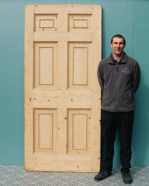 Large Reclaimed Georgian Internal Pine Door