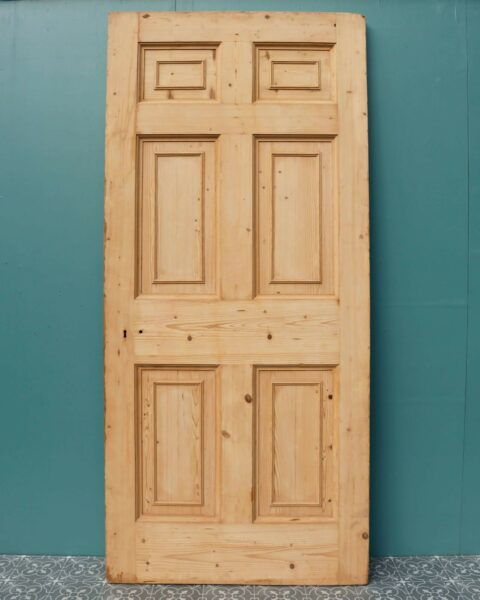 Large Reclaimed Georgian Internal Pine Door