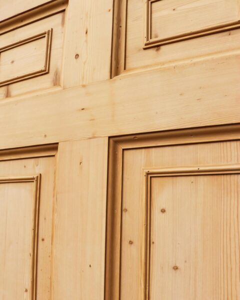 Large Reclaimed Georgian Internal Pine Door