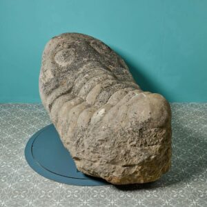 Huge Carved Stone Trilobite Sculpture