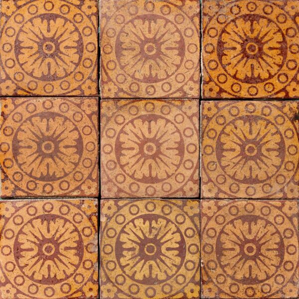 Antique Encaustic Tiles by W. Godwin of Lugwardine