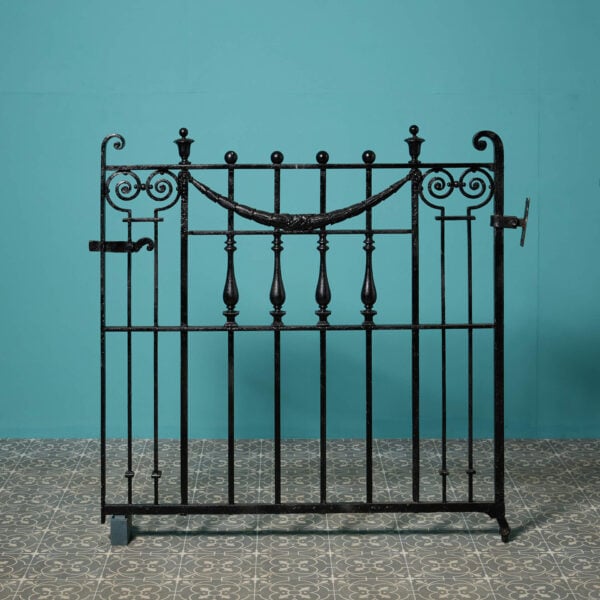 Restored Victorian Wrought Iron Side Gate