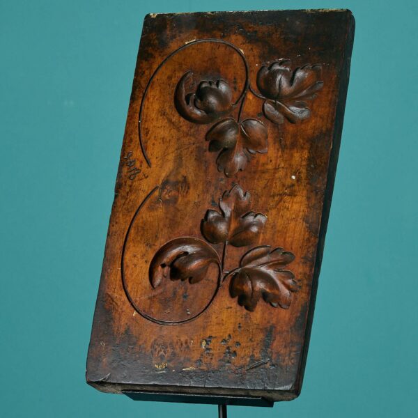Antique Carved Wooden Mould Ex. Tucker Collection