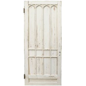 Antique Gothic Style Interior Door