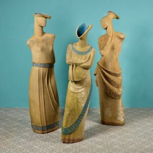 ‘The Gossips’ Set of 3 Life-size Figurative Statues