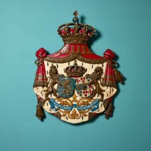 19th Century Dutch Royal Family Coat of Arms
