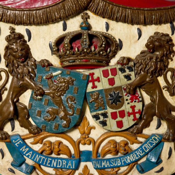 19th Century Dutch Royal Family Coat of Arms