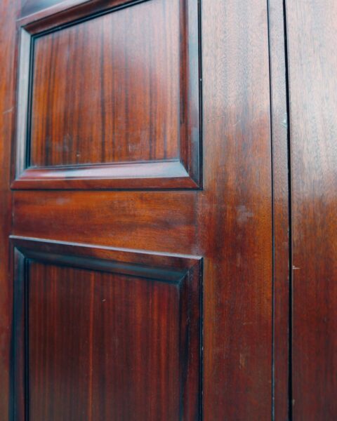 Set of Reclaimed Mahogany Internal Dividing Doors