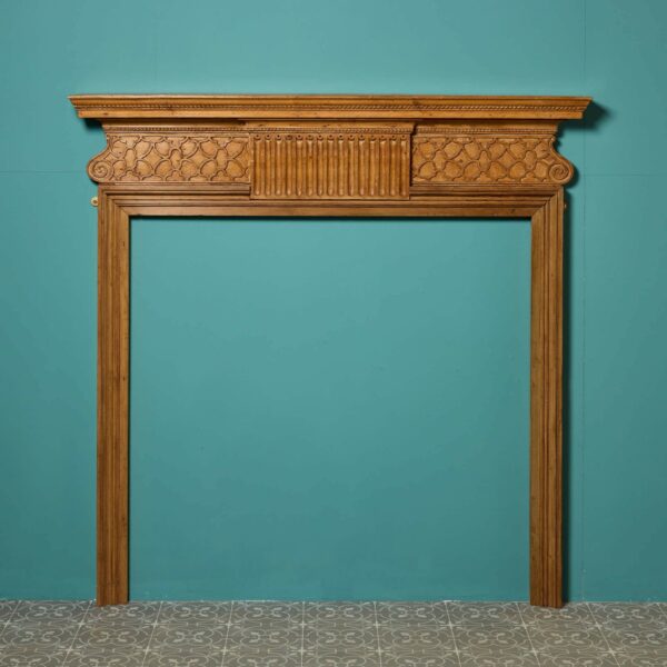 Antique Georgian Pine Fire Surround