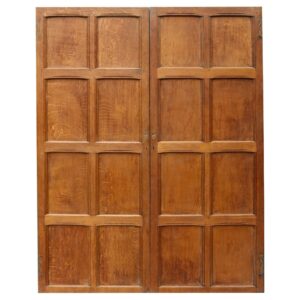 Set of Tudor Style Victorian Oak Double Doors