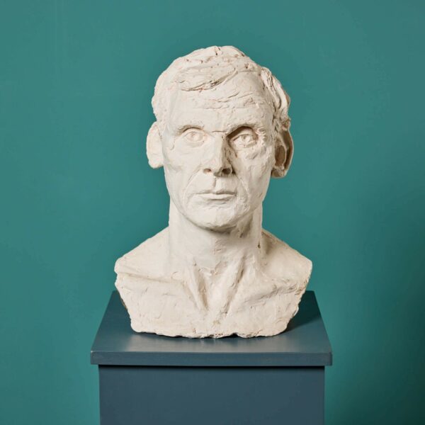 Paul Day (b. 1967) Portrait Plaster Bust of Male
