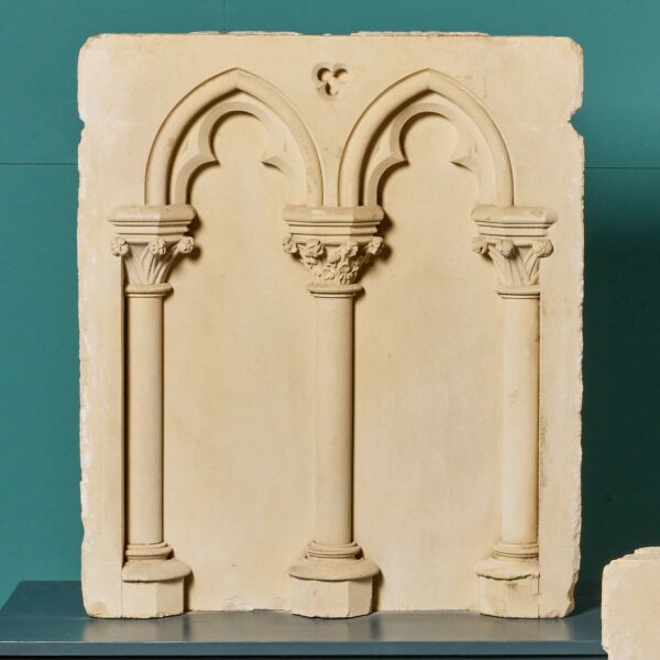 Two French Caen Stone Architectural Models