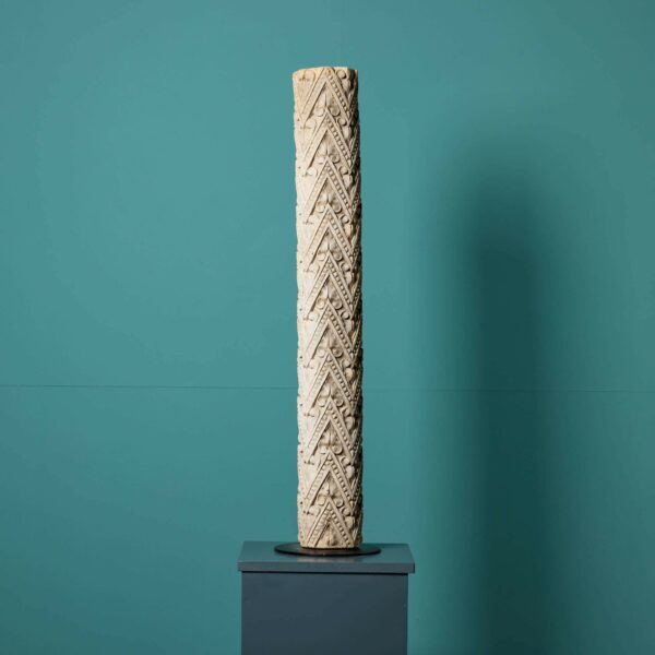 Coade Stone Style Column Fragment