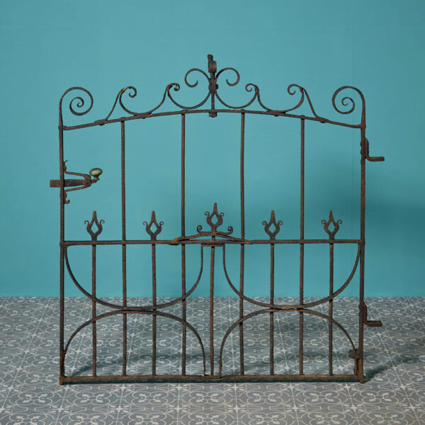 19th Century Georgian Wrought Iron Pedestrian Gate