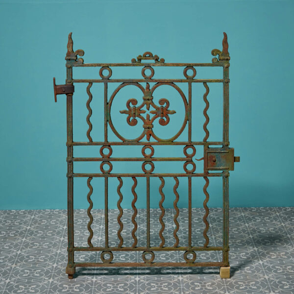 Antique Cast Iron Victorian Pedestrian Gate